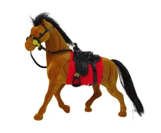 Lean Toys Žirgo figūrėlė Import LEANToys, rudos spalvos