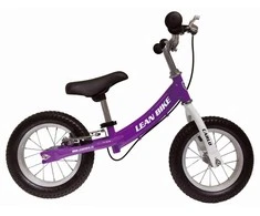 Lean Toys Balansinis dviratis vaikams Carlo, violetinis