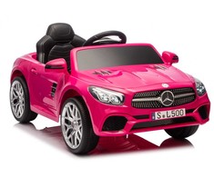 Lean Cars Vaikiškas elektromobilis Mercedes SL500 rožinis