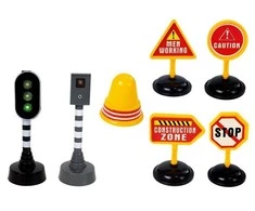 Statybinė transporto priemonė su priedais Lean Toys