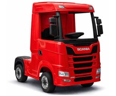Lean Cars Akumuliatorinis automobilis vaikams Scania 500R HL698 Raudonas 4x4