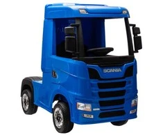 Lean Cars Akumuliatorinis automobilis vaikams Scania 500R HL698 Mėlynas 4x4