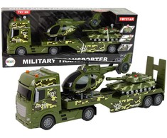 Žaislinis karinių transporto priemonių rinkinys Lean Toys
