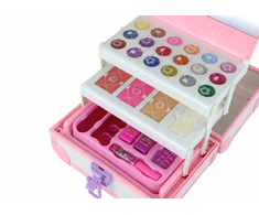 Lean Toys Rožinis grožio kosmetikos rinkinys vaikams