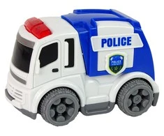 Lean Toys Žaislinių automobilių su šviesoforais ir kelio ženklais rinkinys