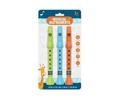 Vaikiškų fleitų rinkinys Lean Toys, 3 vnt.