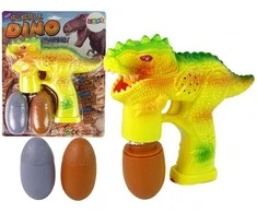 Lean Toys Muilo burbulų mašinėlė vaikams LeanToys dinozauro formos