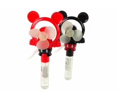Lean Toys Muilo burbulų malūnėlis vaikams Mickey Mouse, 12x6x24 cm