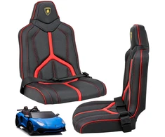 Lean Cars Soft Leather Seat for a battery-powered vehicle A8803 Lamborghini XXL