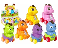 Lean Toys Spalvingas dinozauras kiaušinyje
