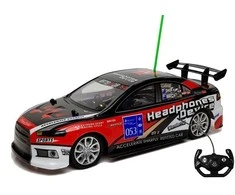 Lean toys Sportinis automobilis nuotoliniu būdu valdomas R/C 27Mhz raudonas