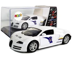 Lean Toys Policijos automobilis su šviesa ir garsu Import LEANToys
