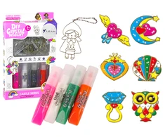 Lean Toys Tapybos rinkinys kietėjančiais dažais