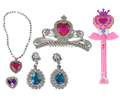 Lean Toys Rinkinys Pasakų princesės su stebuklinga lazdele