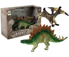 Lean Toys Dinozaurų figūrėlių rinkinys: Stegosaurus, Pteranodon LeanToys