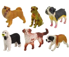 Figūrėlių rinkinys Šunys Lean Toys, 6 vnt.
