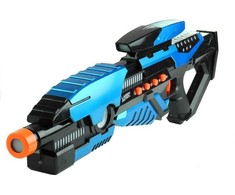 Lean Toys Žaislinis pistoletas su LED šviesomis ir garsu, 57 cm