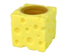 Lean Toys Žaislas sūrio gabaliukas su pele
