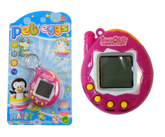 Lean Toys Elektroninis augintinis Tamagotchi, 5x6x2 cm, rožinis