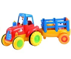Lean Toys Traktorius su priedais