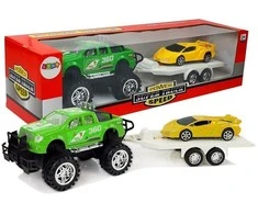 Lean Toys Automobilių rinkinys vaikams Auto Sportoe Geltona Terrain, 2 vnt.