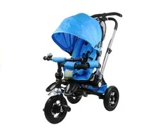 Lean Toys Triratis dviratis PRO700 - mėlynas
