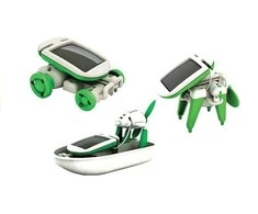 Lean Toys Mokomasis saulės roboto rinkinys, 6in1