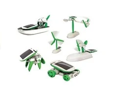 Lean Toys Mokomasis saulės roboto rinkinys, 6in1