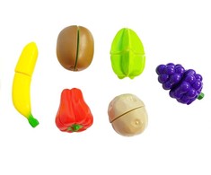 Lean Toys Vaikiškas Daržovių ir Vaisių Pjaustymo Rinkinys, 38,5x6x22,5 cm