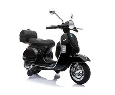 Lean Cars Elektrinis vaikų paspirtukas Vespa - juodas