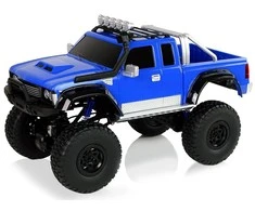 Lean Toys 1:8 mėlynas 4x4 bekelės R/C automobilis su 2.4G valdikliu