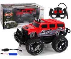 Lean Toys Nuotoliniu būdu Valdomas Visureigis 1:14, Raudonas