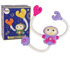 Vonios žaislas Krabas Lean Toys su dušu