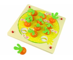 Dėlionė Lean Toys Atminties žaidimas Morkos