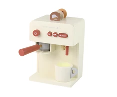 Medinis kavos virimo aparatas Lean Toys, baltas