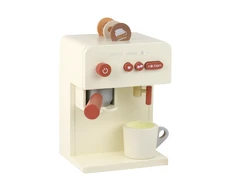 Medinis kavos virimo aparatas Lean Toys, baltas