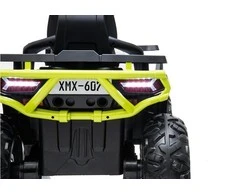 Elektrinis keturratis Lean Cars XMX607, baltas / žalsvas