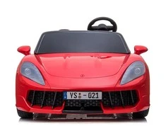 Lean Cars Didelis vaikiškas elektrinis sportinis automobilis YSA021A, raudonas