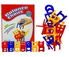 Lean Toys Stalo žaidimas Krentančios kėdės