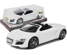 Lean Toys Automobilis Audi R8 baltas