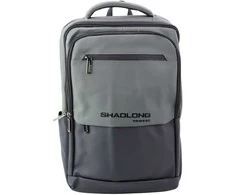 Lean Kuprinė su USB ir nešiojamojo kompiuterio skyriumi, juoda/pilka, 16L