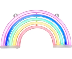 Lean Dekoratyvinė LED lempa vaivorykštė su USB ir baterijų maitinimu