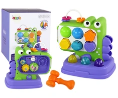 Edukacinis dinozauro formos žaislas Whack-A-Mole