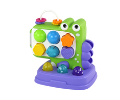 Edukacinis dinozauro formos žaislas Whack-A-Mole