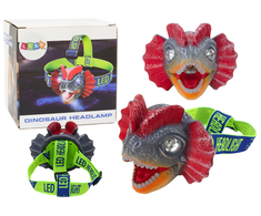 Dinozauro formos vaikiškas žibintuvėlis Lean Toys