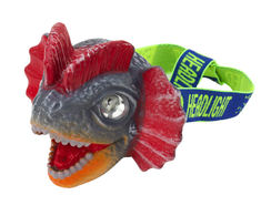 Dinozauro formos vaikiškas žibintuvėlis Lean Toys