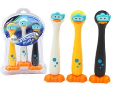 Lean Toys Vandens žaislas - trys nardantys ančiukai