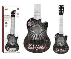 Lean Toys Vaikiška elektrinė gitara su šviesomis ir garsais