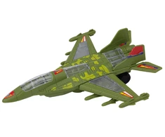 Lean Toys Žaislinis F35 karo lėktuvas su šviesomis ir garsais