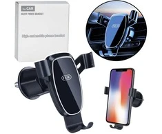 Lean Automobilinis telefono laikiklis, juodas